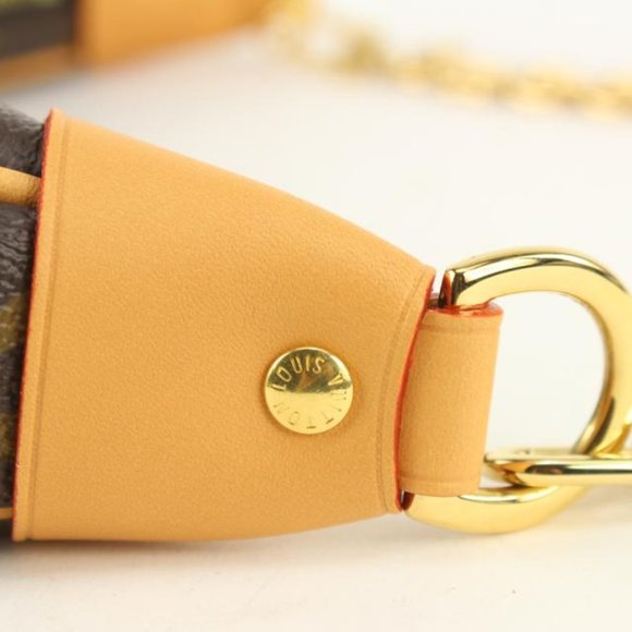 Louis Vuitton Rare Monogram Loop Chain Hobo Crossbody Croissant Bag 1118lv34 - Picture 2 of 12